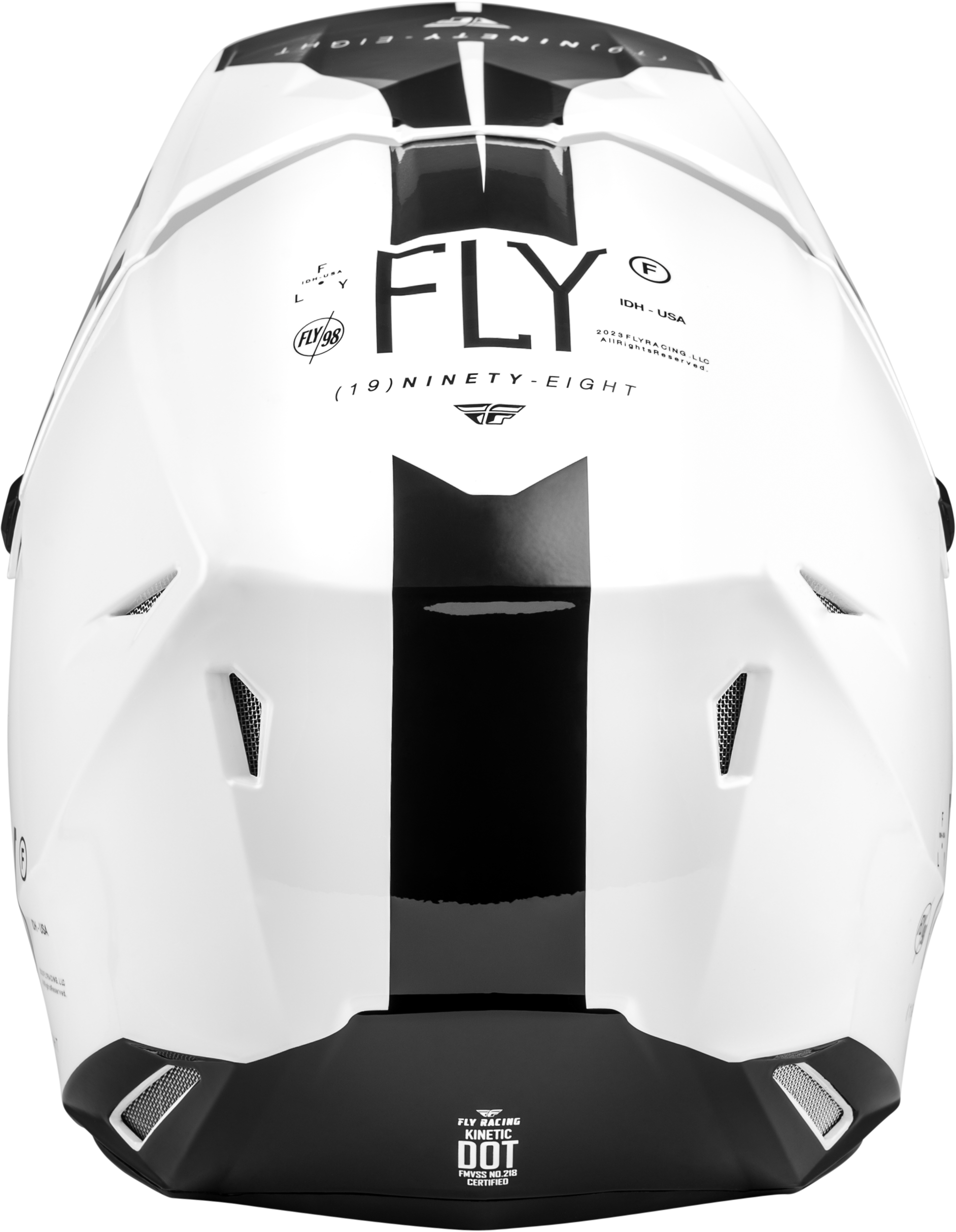 Kinetic Lite Rival Helmet Gloss White/Black 2x
