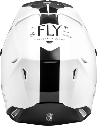 Kinetic Lite Rival Helmet Gloss White/Black 2x