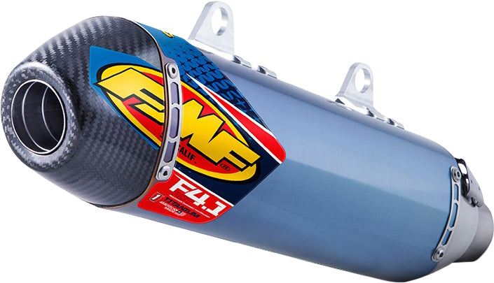 FMF Factory 4.1 RCT Slip-On Exhaust with Carbon Endcap for KTM Off-Road Models