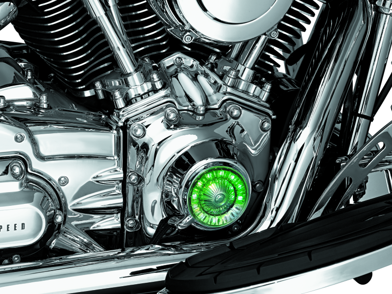 Kuryakyn Tappet Block Accents for Harley-Davidson Twin Cam Engines (Part #kur8389)