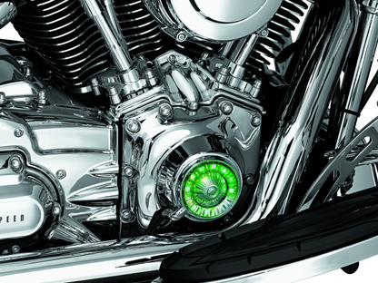 Kuryakyn Tappet Block Accents for Harley-Davidson Twin Cam Engines (Part #kur8389)