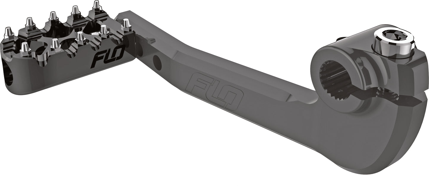 FLO Motorsports HDSF-801BLK Adjustable Shift Lever for Harley Davidson XL1200C and XL1200S Models