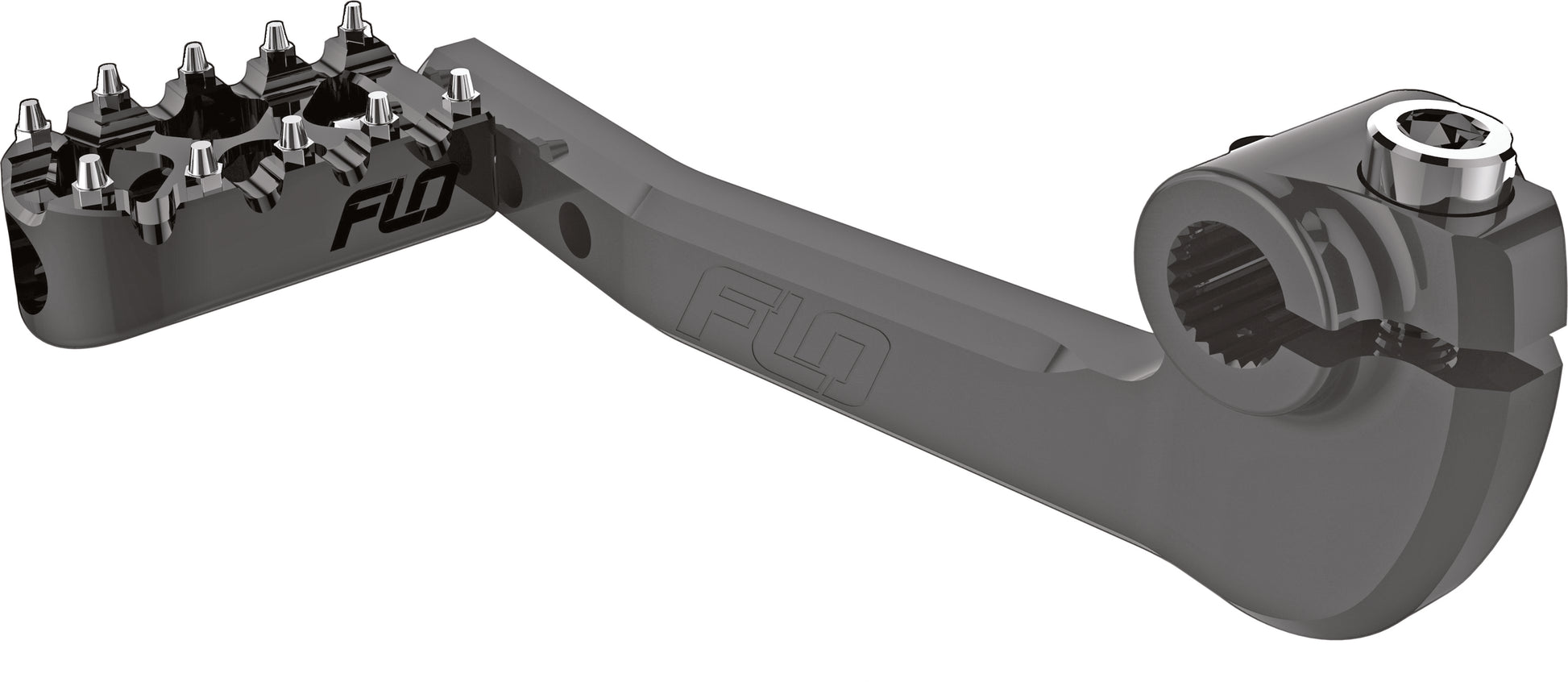 FLO Motorsports HDSF-801BLK Adjustable Shift Lever for Harley Davidson XL1200C and XL1200S Models