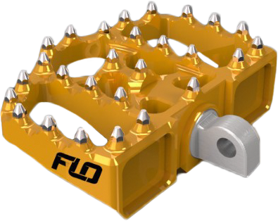 FLO MOTORSPORTS Mini Moto Boards HD Gold (Part Number: FPEG-800V4GLD)