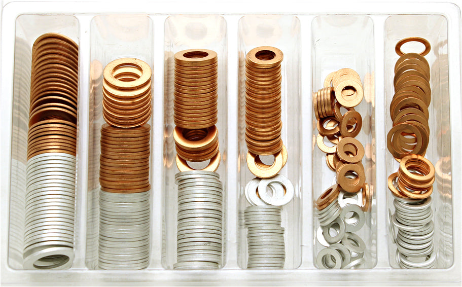 BOLT Drain Plug Washer Kit (Part Number 2008-DPW) for Automotive and Industrial Applications