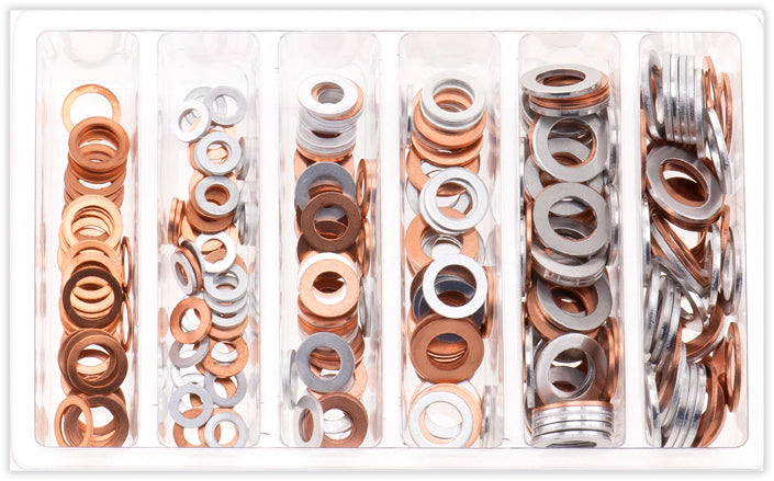 BOLT Drain Plug Washer Kit (Part Number 2008-DPW) for Automotive and Industrial Applications