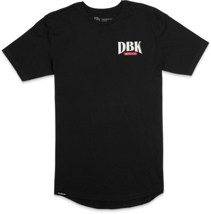 DBK Beer Co Premium Black T-Shirt - Size 2X, 4.3 oz 100% Cotton