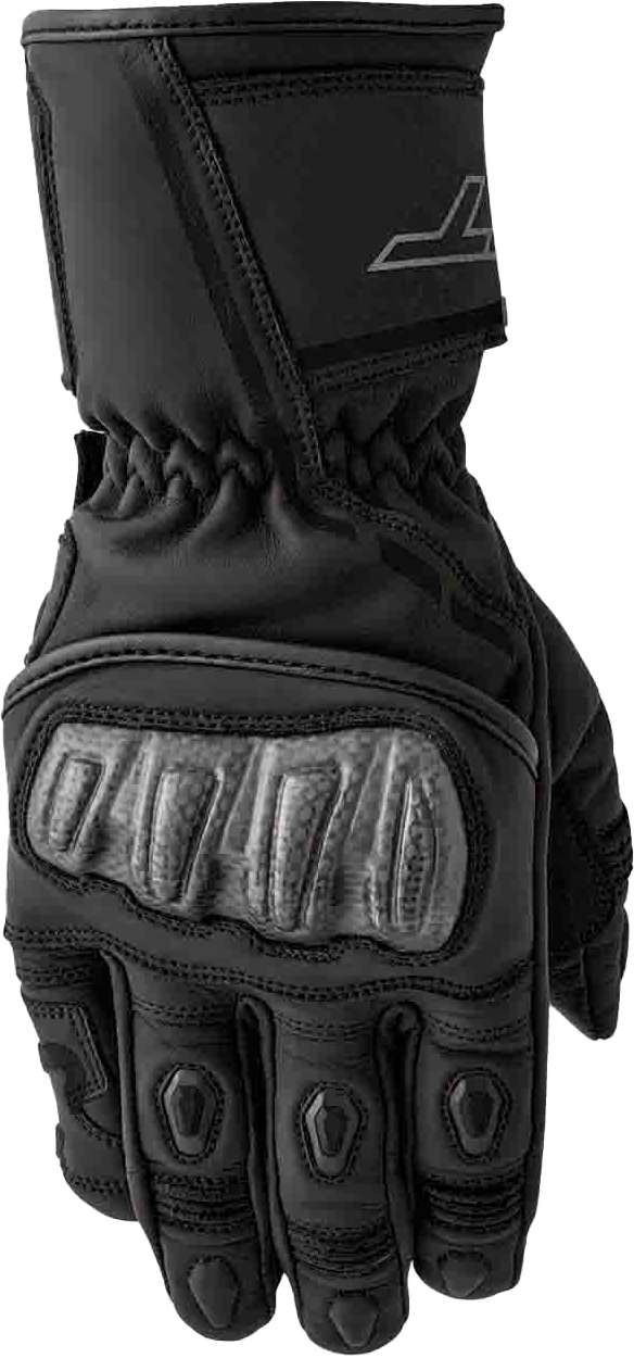 RST S1 Leather Gloves for Men and Women - Black, Size XL