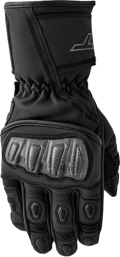 RST S1 Leather Gloves for Men and Women - Black, Size XL