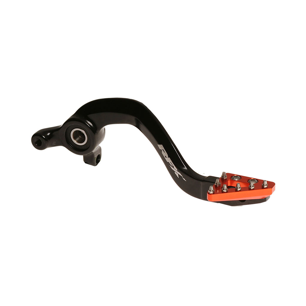 Rear Brake Pedal Orange Solid Tip Ktm