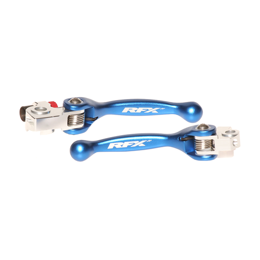 RFX FXFL 80000 55BU Flexible Lever Set with Blue Finish