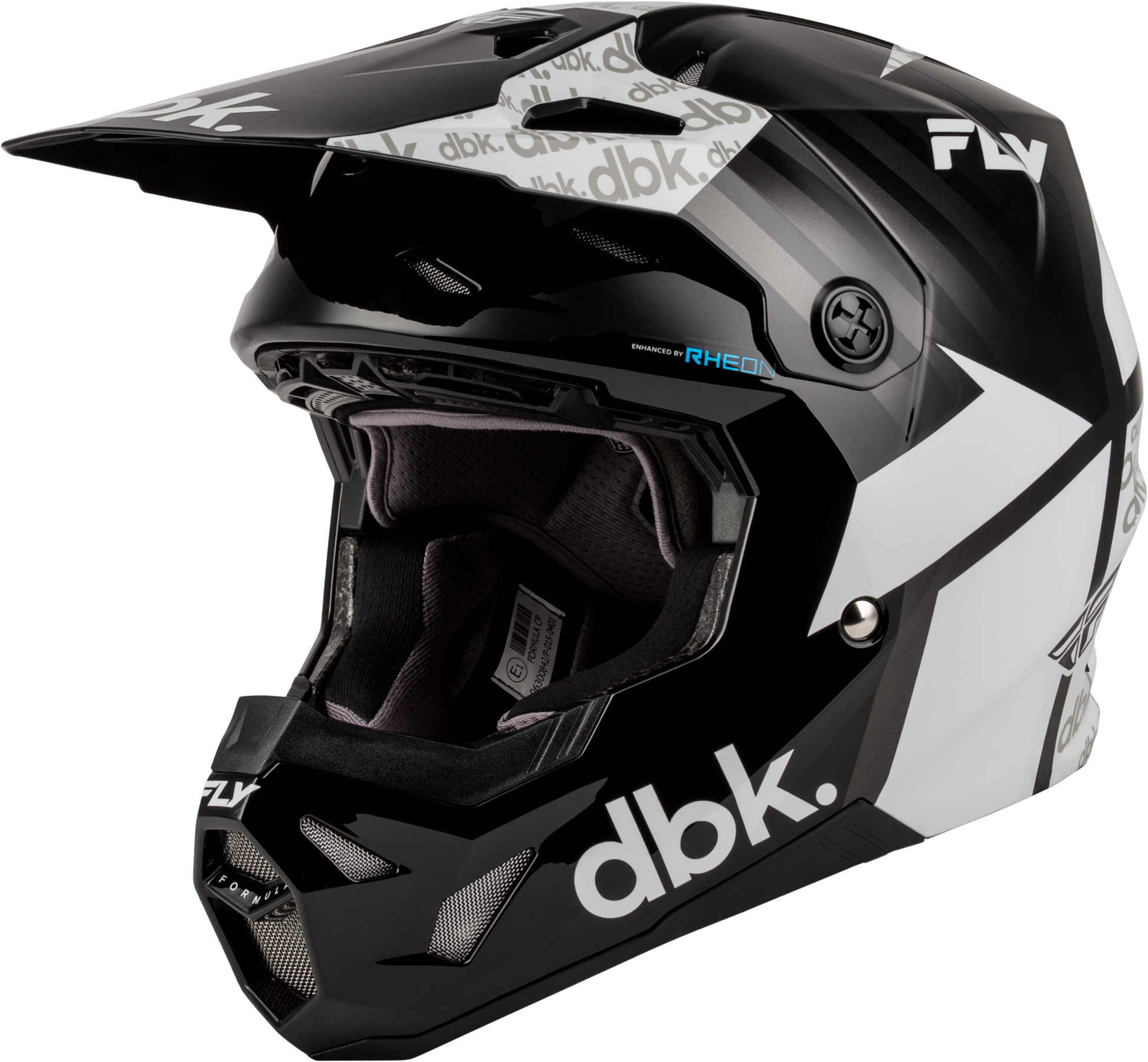 Formula Cp Dbk Helmet Black/White/Grey 2x