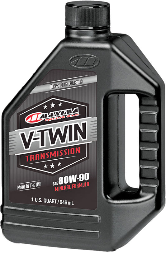 Maxima Racing Oils V-Twin 80w90 Transmission/Gear Oil 32 oz Bottle, 40-02901