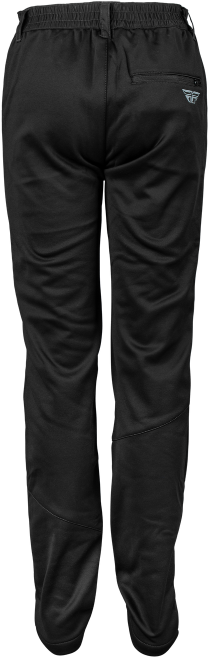 Fly Racing Women's Mid Layer Pants Black 3X - Moisture-Wicking, Four-Way Stretch Fleece
