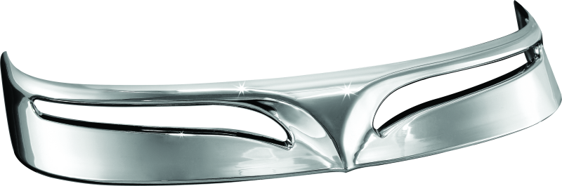 Kuryakyn Rear Fender Tip for Softail Fat Boy Models - Chrome (Part Number: kur7787)
