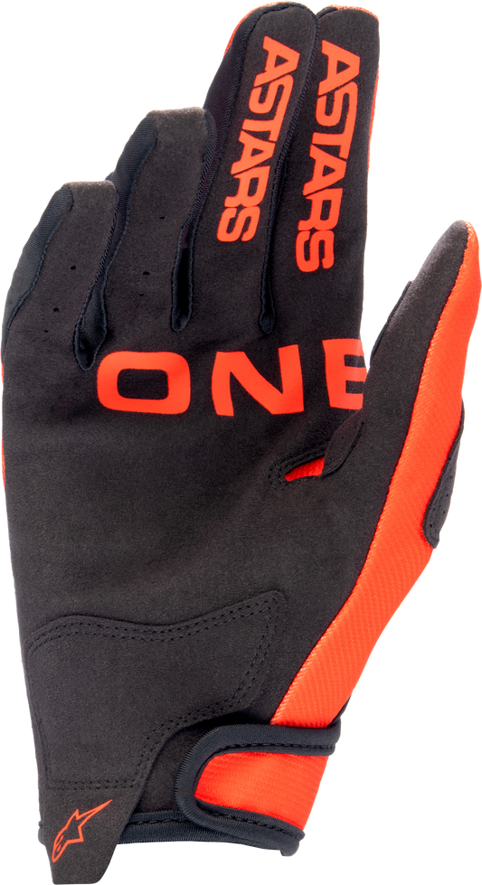Radar Gloves Hot Orange/Black Xl