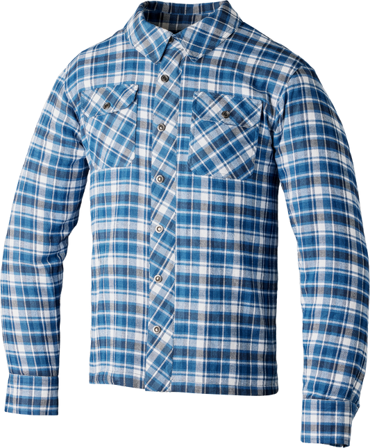 RST Lumberjack CE Shirt Blue/Grey Check Large with Kevlar® Reinforcement