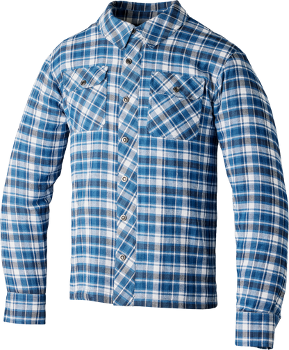 RST Lumberjack CE Shirt Blue/Grey Check XS with Kevlar® Reinforcement