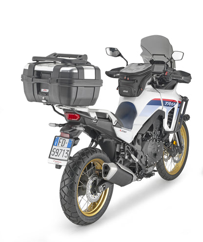 GIVI SR1201 Specific Rear Rack for Honda XL750 Transalp - Aluminum and Matte Black