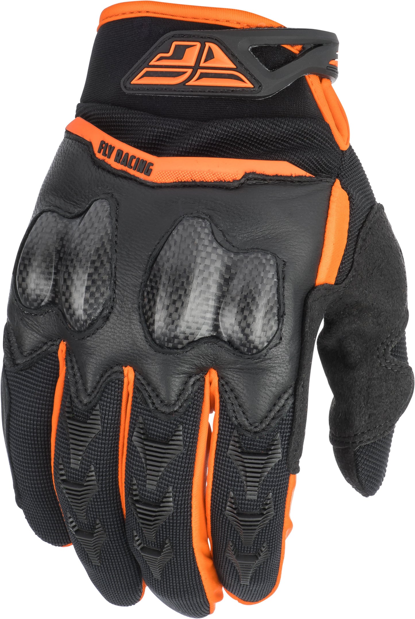 Fly Racing Patrol XC Gloves Orange/Black Size 12 – Offroad Impact-Resistant Riding Gloves