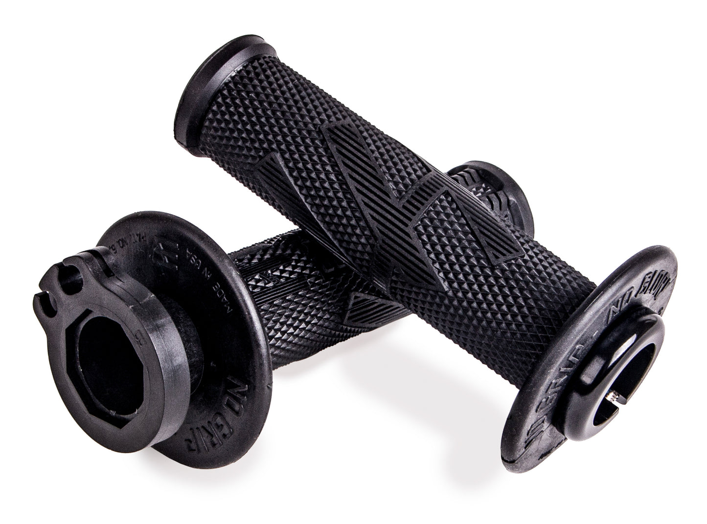 ODI Emig2 Pro V2 Lock-On Grip Blackout - Signature Hand Control for MX Riders