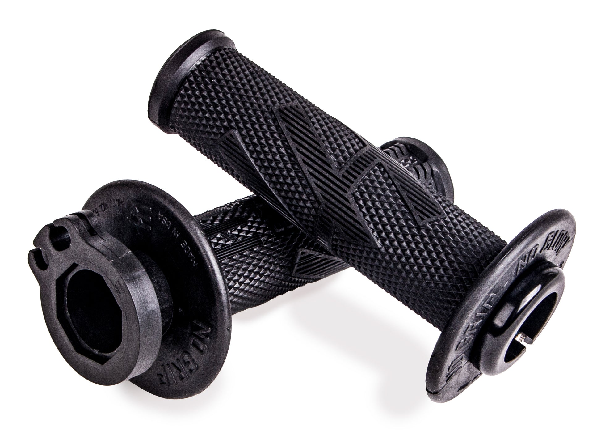 ODI Emig2 Pro V2 Lock-On Grip Blackout - Signature Hand Control for MX Riders