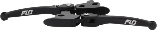 FLO Motorsports HD-814 MX Style Lever Set for Harley Softail 25-26 inch, Black