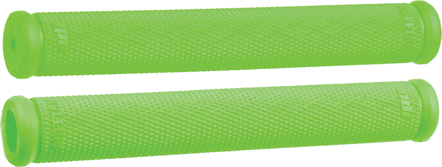 ODI N01RFFN One Piece Green 8-Inch Handlebar Grip with Diamond Rubber Surface