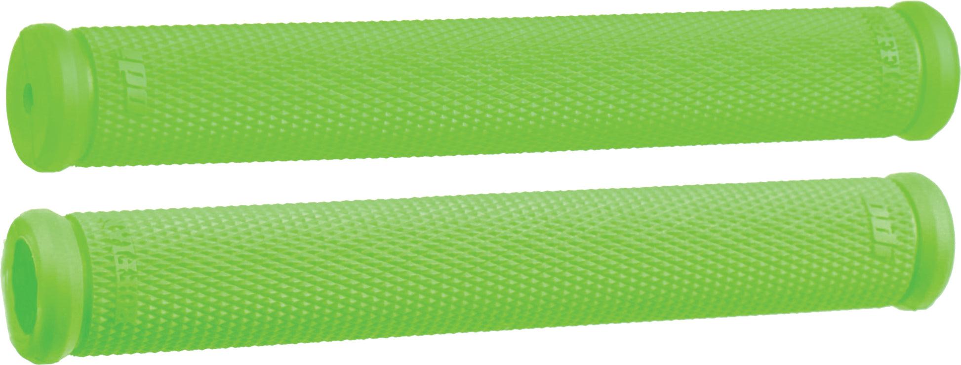 ODI N01RFFN One Piece Green 8-Inch Handlebar Grip with Diamond Rubber Surface
