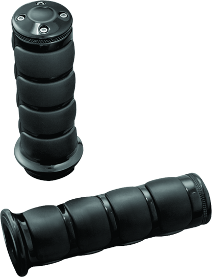 Kuryakyn ISO Grip Universal 7/8 inch Gloss Black for Honda Rebel Models