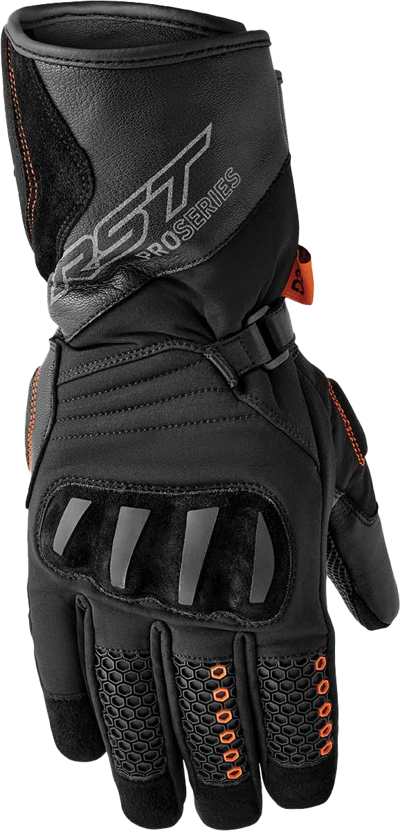 RST Women’s Artic D3O Waterproof Gloves - Black Textile XL