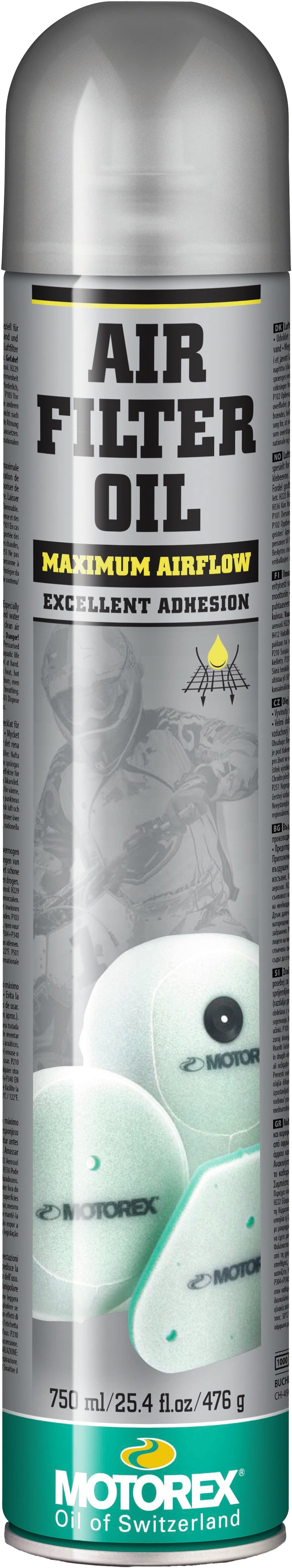 Air Filter Oil Spray 750ml (12/Case  Sold Ea)