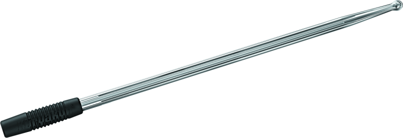 Kuryakyn Billet Antenna Round/Grooved Chrome for Harley Davidson Touring Models