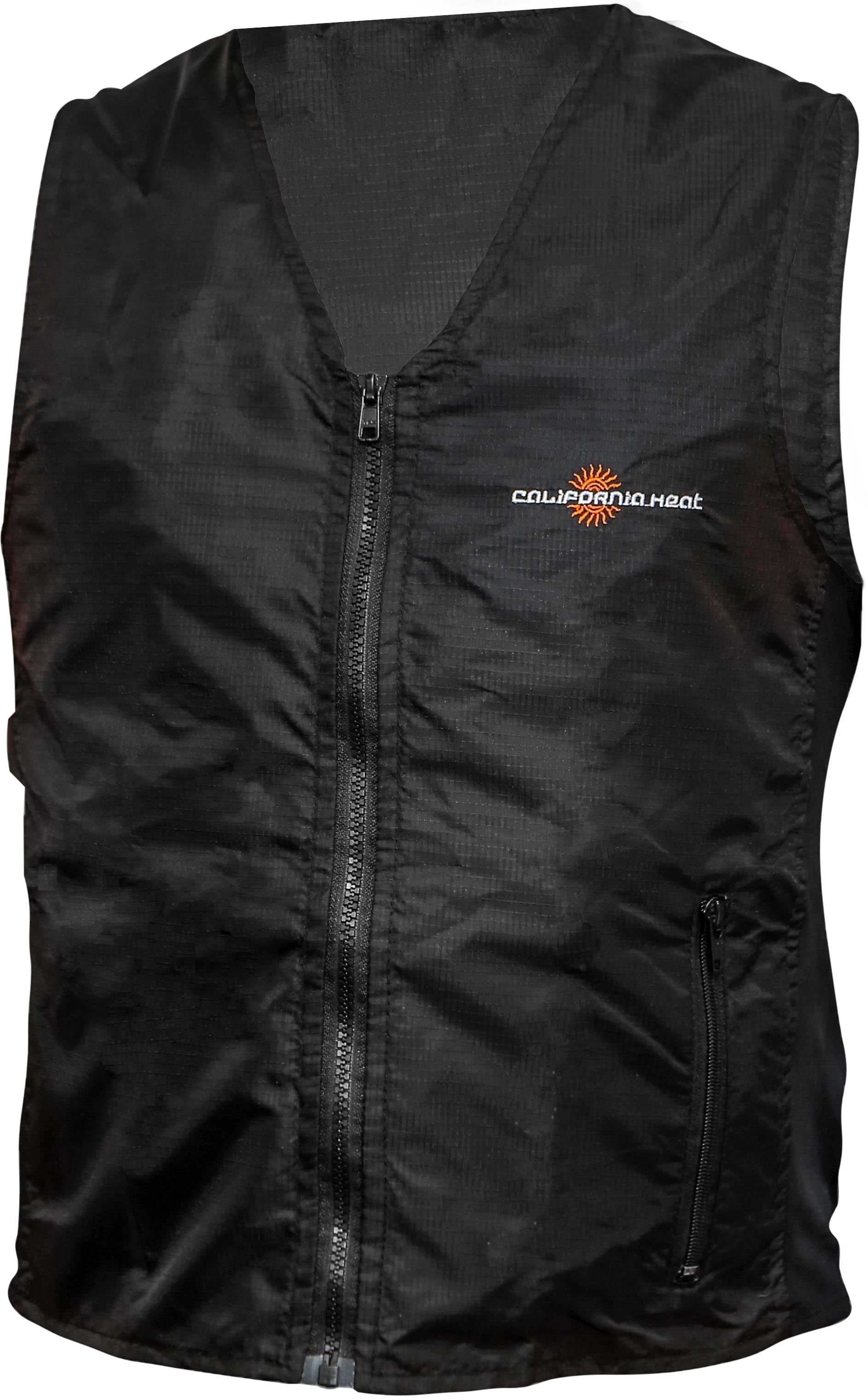 California Heat 7V Heated Vest 2X/3X with Rechargeable Battery and Charger
