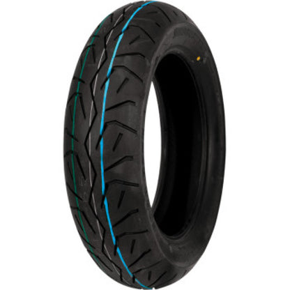 Bridgestone Exedra G702R Cruiser and Touring Motorcycle Tire - 180/70-15 Rear, Whitewall Sidewall, Bias Construction