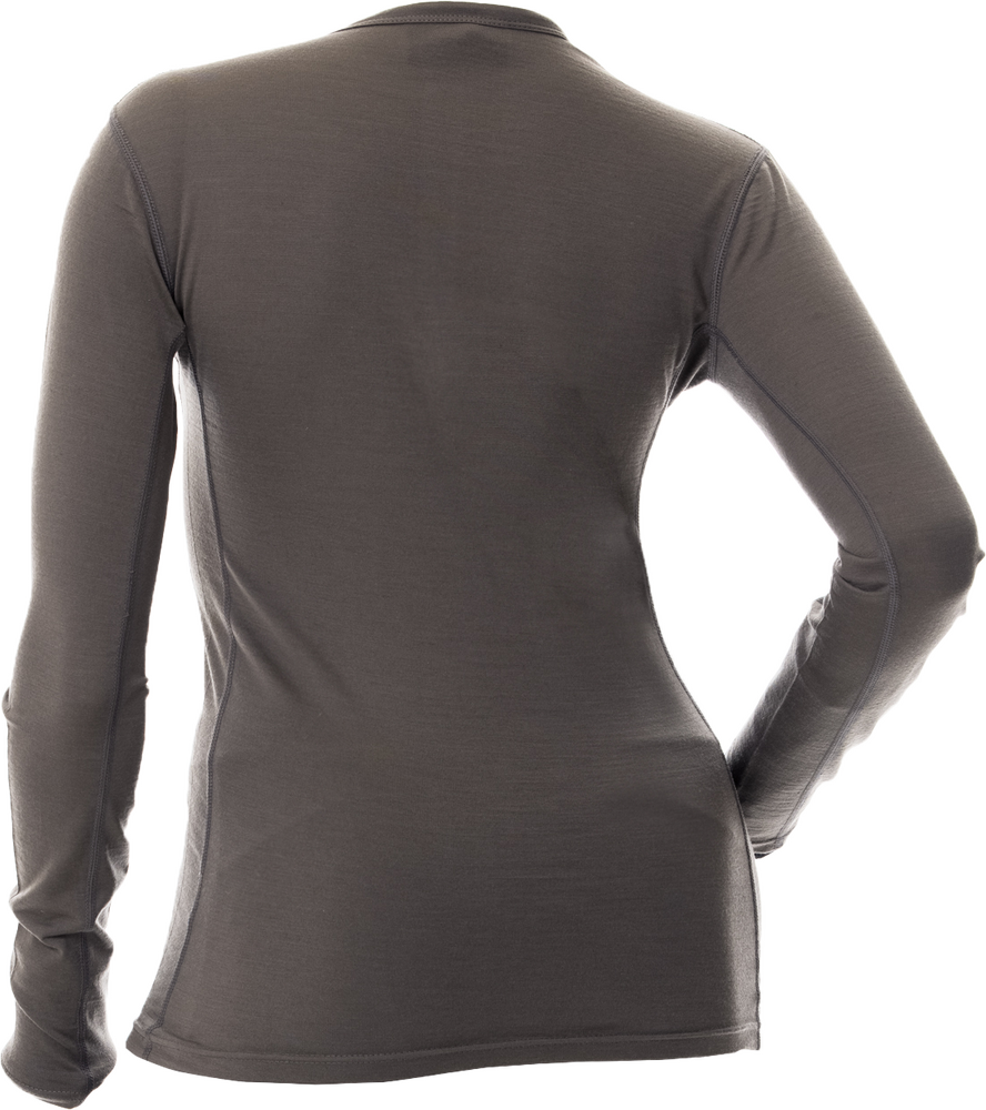 Merino Wool Base Layer Shirt Grey