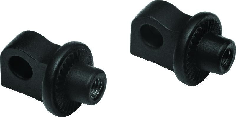 Kuryakyn Splined Peg Adapter Satin Black Part #kur8898 for Powersports Vehicles