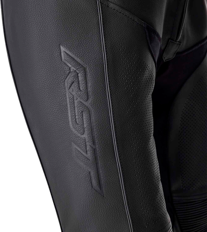 RST T2 D3o Leather Pants Black Medium - Durable Motorcycle Riding Gear