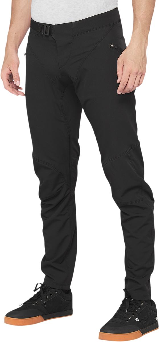 100% Airmatic Pants Black US 30 - Durable Mid - Weight Polyester/Spandex with Mountaineering - Inspired Features - Kelly Motorsports