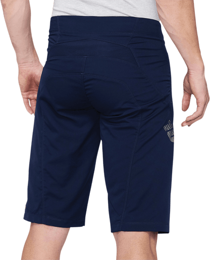 100% Airmatic Shorts Navy - Kelly Motorsports