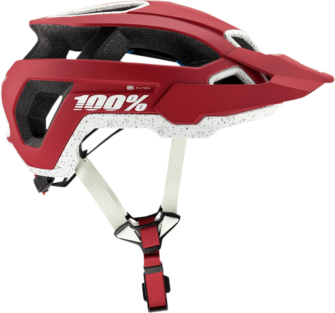 100% Altec Helmet - Fidlock - CPSC/CE - Red - S/M 80004-00005 - Kelly Motorsports