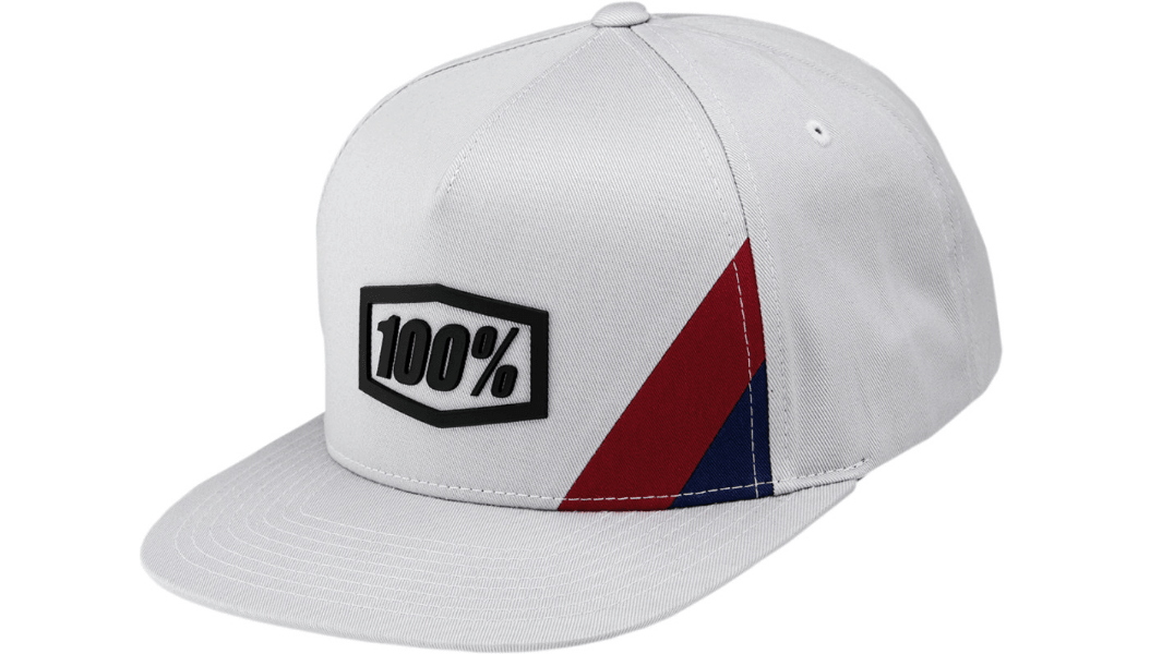 100% Cornerstone Trucker Hat - Light Gray - One Size - Kelly Motorsports