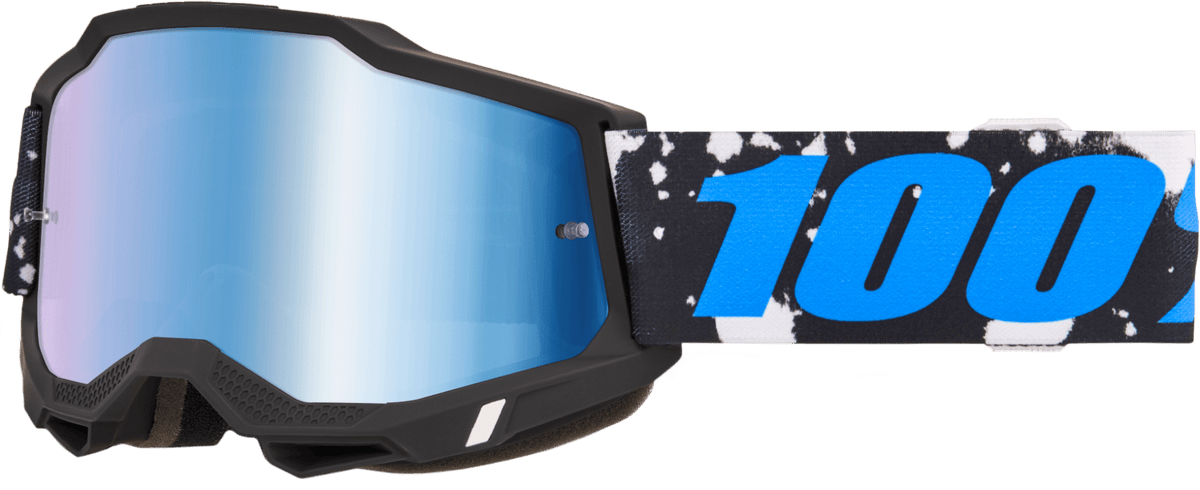 100-Percent Accuri 2 Goggle Calisto w/Mirror Blue Lens 50014-00053 - Kelly Motorsports