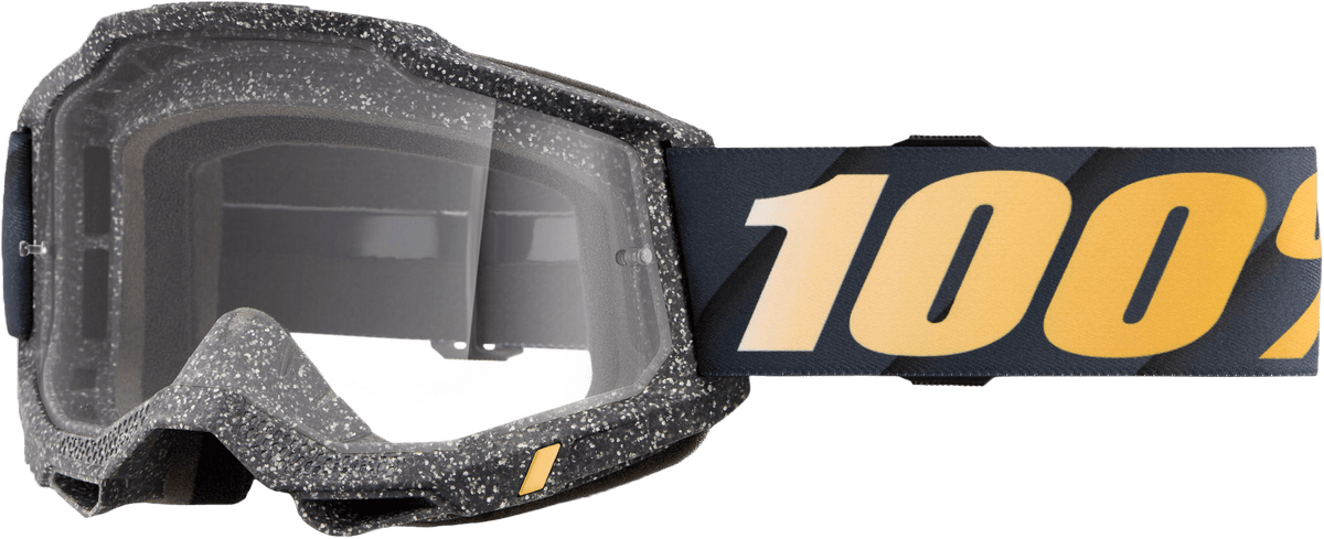 100-Percent Accuri 2 Goggle Risland Clear Lens – Premium Performance Racing Goggles - Kelly Motorsports