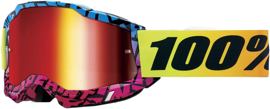 100-Percent Accuri 2 Watercraft Goggle with Spray Mirror Red - Enhanced Visibility and Protection - Kelly Motorsports