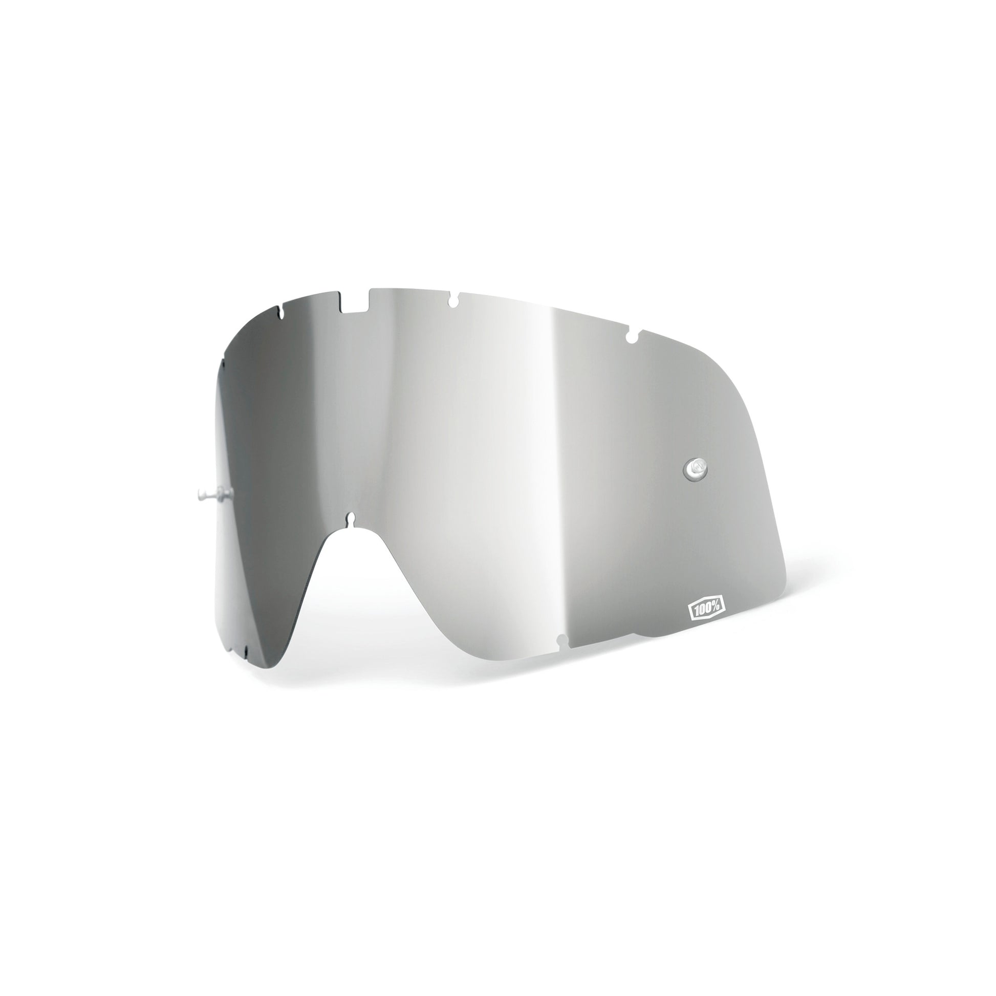 100 - Percent Barstow Sheet Mirror Silver Lens – Clear Visibility and Durability - Kelly Motorsports