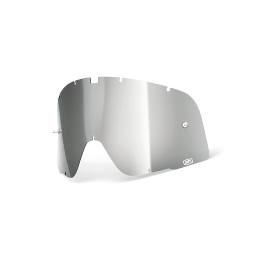 100 - Percent Barstow Sheet Mirror Silver Lens – Clear Visibility and Durability - Kelly Motorsports