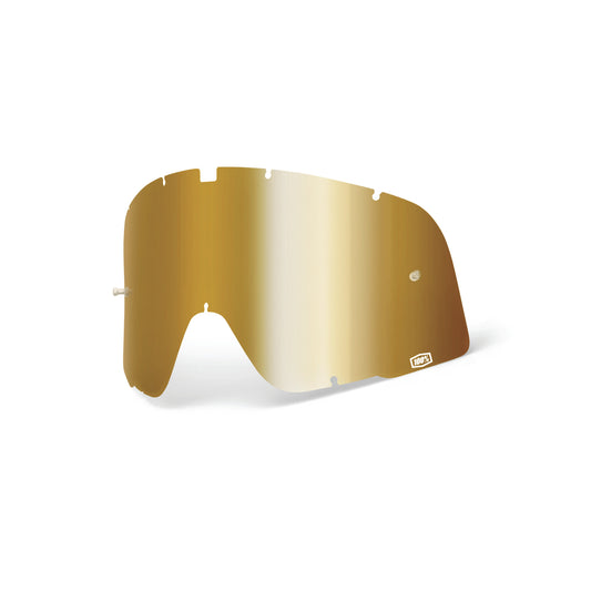 100 - Percent Barstow Sheet Mirror True Gold Lens - Part 59001 - 00003 - Kelly Motorsports