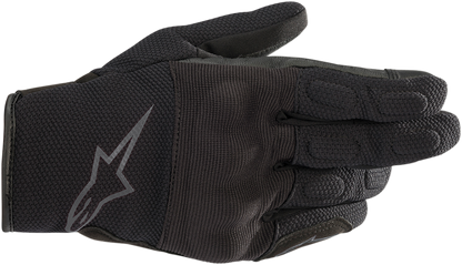 Alpinestars Stella S-Max Drystar® Women’s Sport Gloves - Black/Anthracite, XS (Part No. 3537620-104-XS)