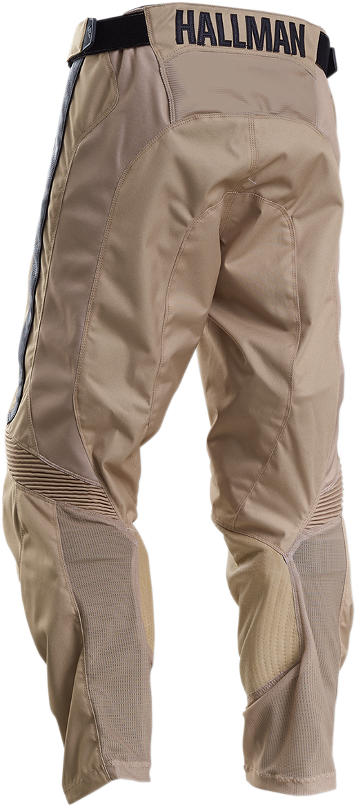 THOR Hallman Legend Pants - Tan US 34 with Durable Construction and Comfort Features